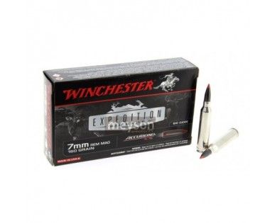Munitions Winchester 7mm Rem Accubond Ct 160 