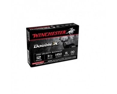 Chevrotines Winchester Double X Buckshot Cal.12/89 15grains 