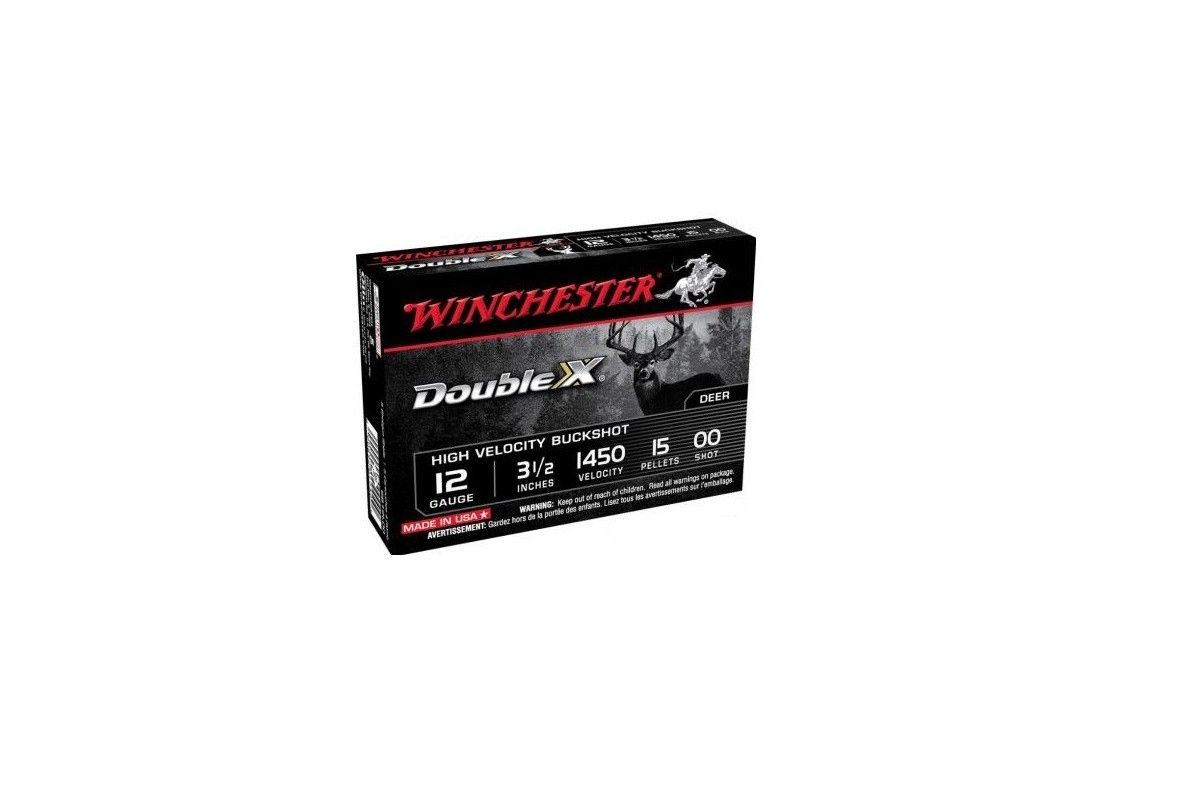 Chevrotines Winchester Double X Buckshot Cal.12/89 15grains Chevrotines Winchester Double X Buckshot Cal.12/89 15grains