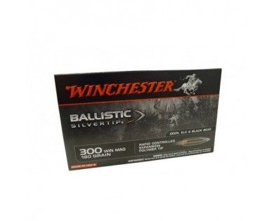 Balles Winchester 300 Win Mag Ballistic Silvertip 180 Grains 