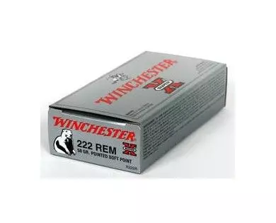 Munitions Winchester 222rem Pointed Soft Point 50 