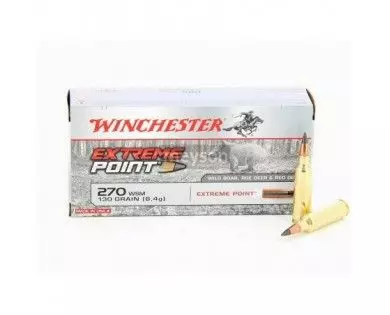 Munitions Winchester Extreme Point 270 WSM 130 grs 