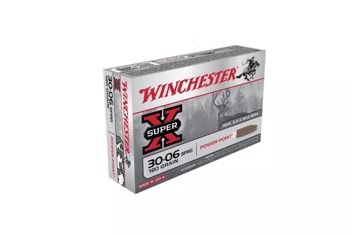 Munitions Winchester Power-Point calibre 30-06 - 180 grains 