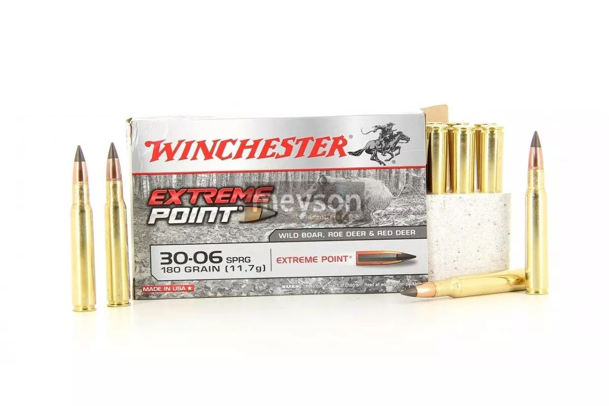 Munitions Winchester 30-06 SPGR Extrême Point 180 grains 