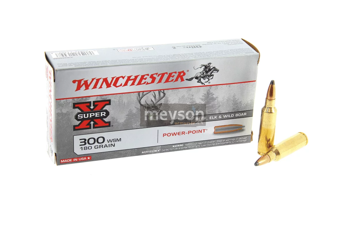Munitions Winchester 300wsm Power-Point 180 