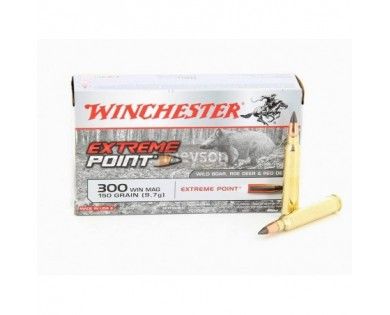Munitions Winchester Extreme Point 300 Win Mag 150 grs 
