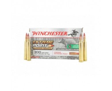 Munitions de chasse Winchester extreme point copper impact 300 Win Mag 150 grain (9.7g) 