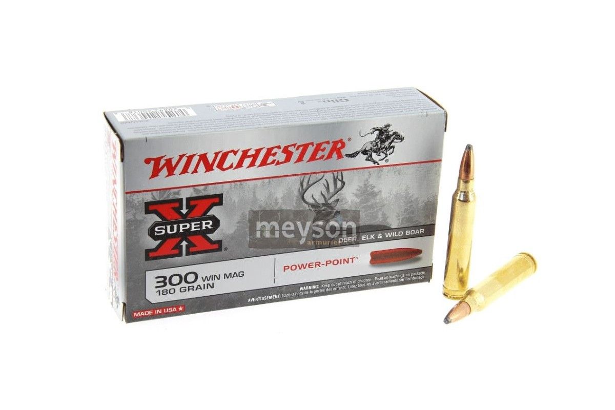 Winchester 300 Win Mag Power-Point 180
