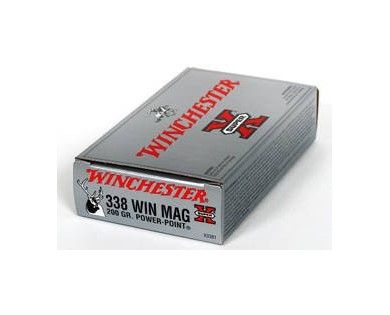 Munitions Winchester 338wm Power-Point 200 