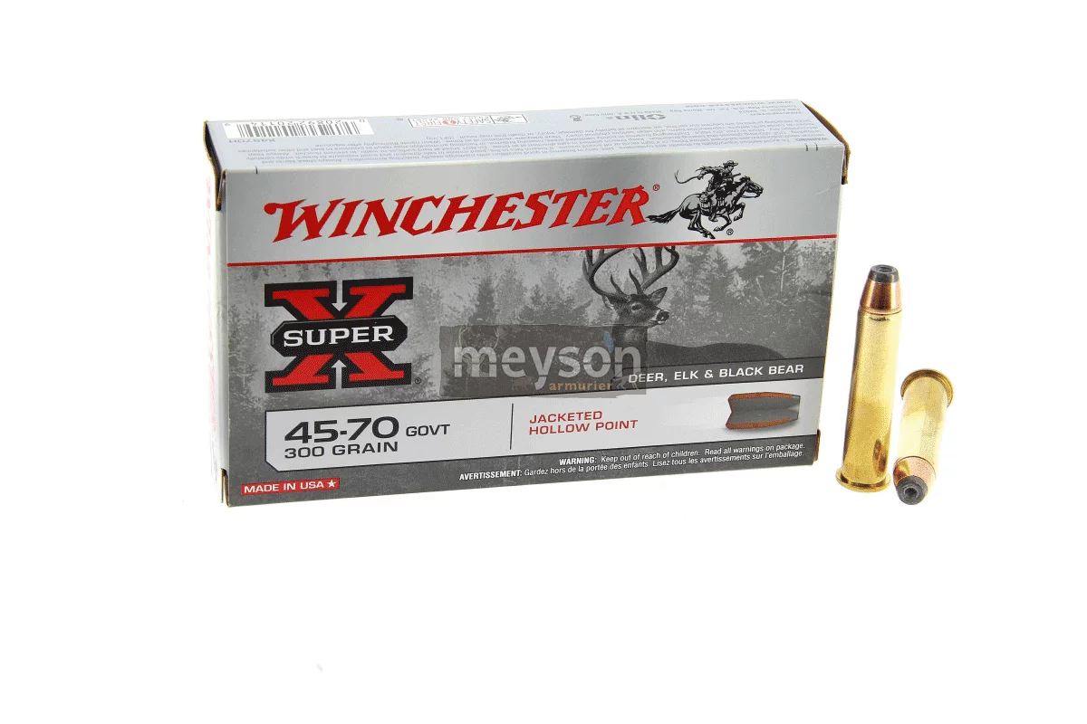 Munitions Winchester 45-70gvt Jacketed Hollow Point 300 