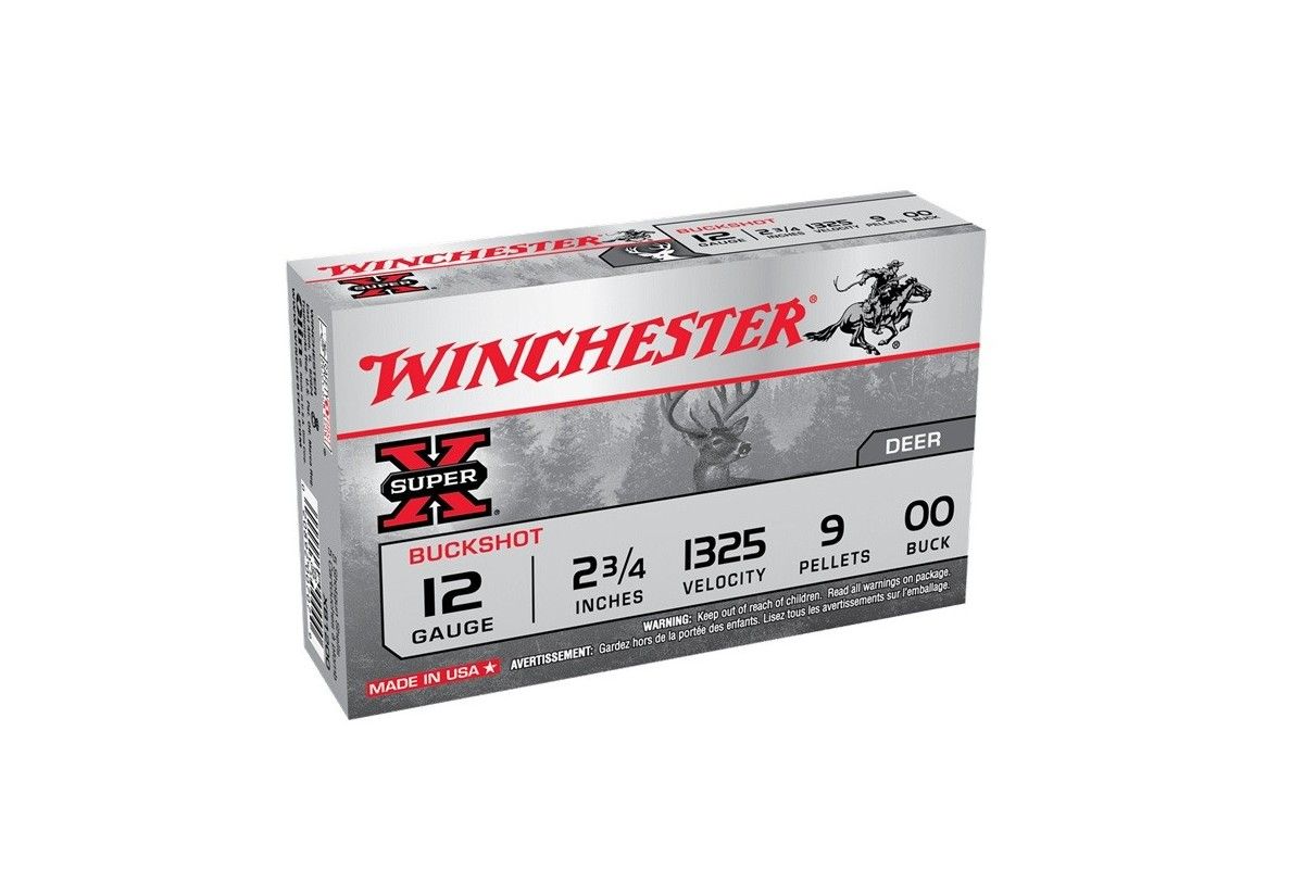 Chevrotine Winchester Super X 9 grains Calibre 12/70 Chevrotine Winchester Super X 9 grains Calibre 12/70