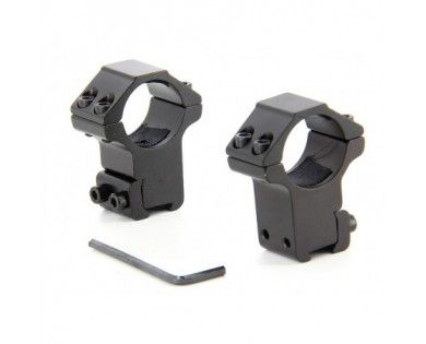 Colliers 25.4 mm Hauts pour rail de 11 mm 