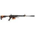 Fusil d'assaut semi-automatique Derya MK-12 IPSC calibre 12/76 noir et rouge 