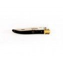 Couteau LAGUIOLE ROBERT DAVID Noir 11 cm 