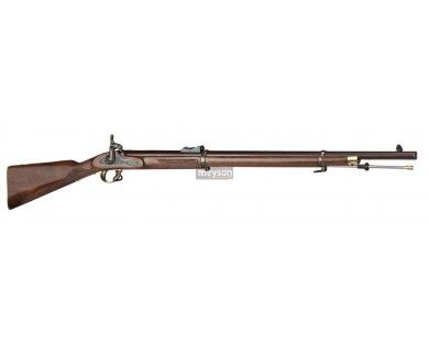 Carabine Volunteer Target Rifle à percussion Calibre 45 Poudre Noire 