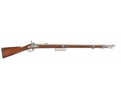 Fusil d'infanterie 1854 Lorenz Type II à percussion Calibre 54 Poudre Noire 