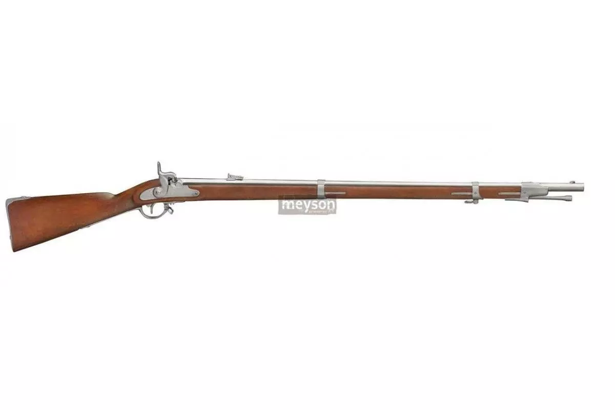 Fusil d'infanterie 1854 Lorenz Type II à percussion Calibre 54 Poudre Noire 