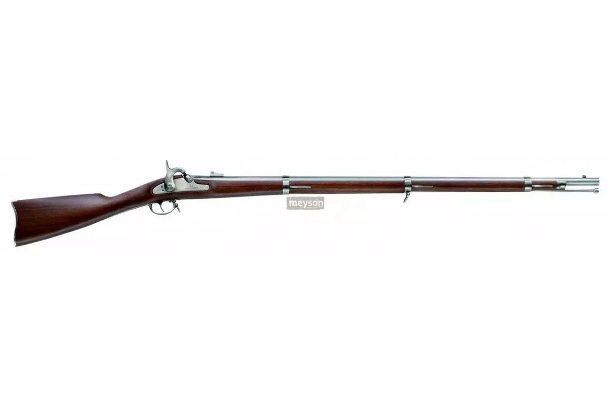 Carabine 1861 Springfield à percussion Calibre 58 Poudre Noire 