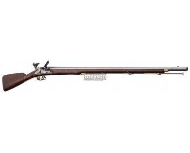 Fusil brown Bess à silex Calibre 75 Poudre Noire 
