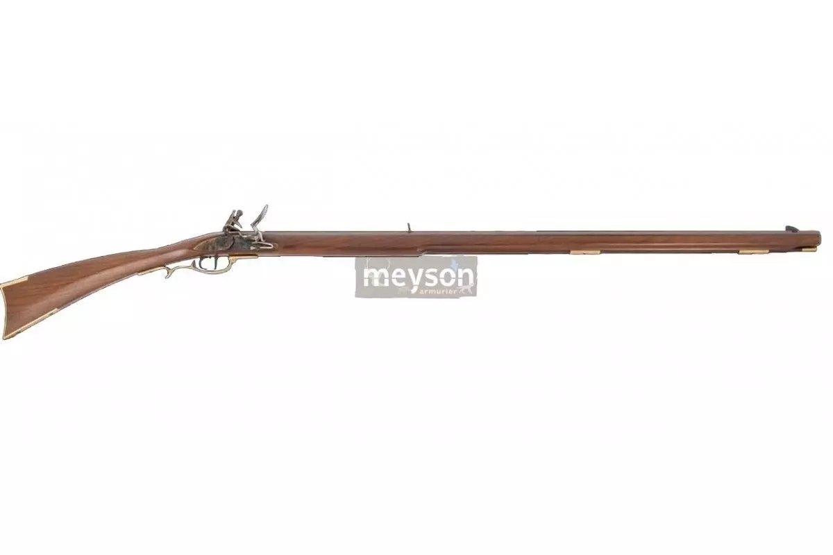 Carabine Frontier à silex (1760-1840) Calibre 45 Poudre Noire 