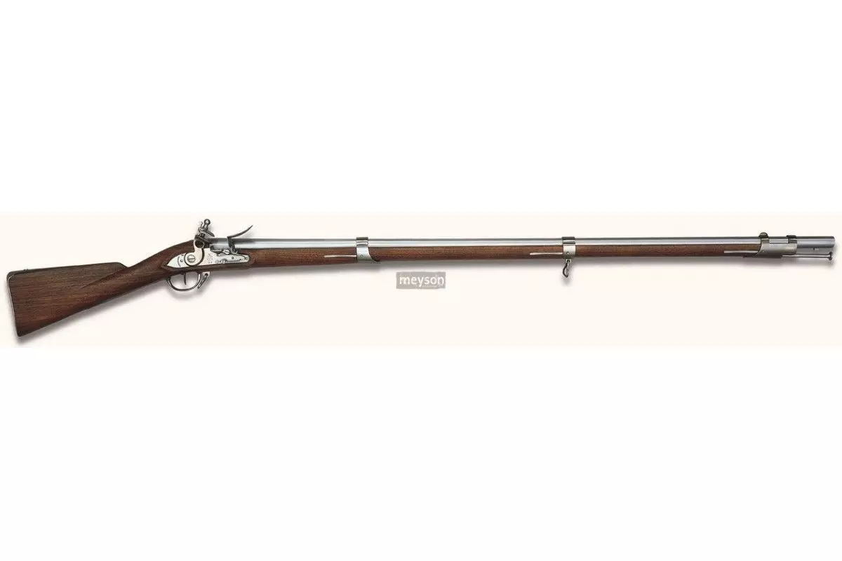 Fusil 1795 Springfield à silex Calibre 69 Poudre Noire 