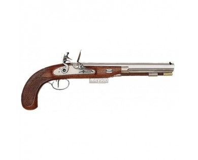 Pistolet Charles Moore Target à silex Calibre 44 Poudre Noire 
