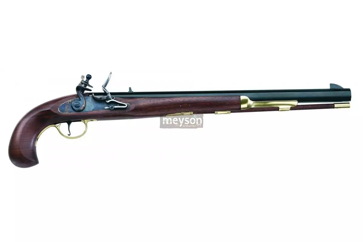 Pistolet Bounty à silex (1759 - 1850) Calibre 45 Poudre Noire 