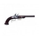 Pistolet Le Page à silex Canon lisse Calibre 45 Poudre Noire 