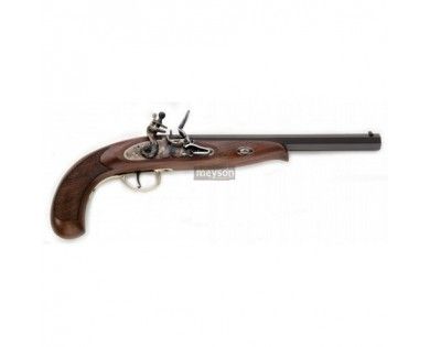 Pistolet continental duelling à silex Calibre 44 Poudre Noire 