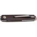 Couteau LRF Cocobolo- Lame 78mm - Manche cocobolo - Clip Böker 