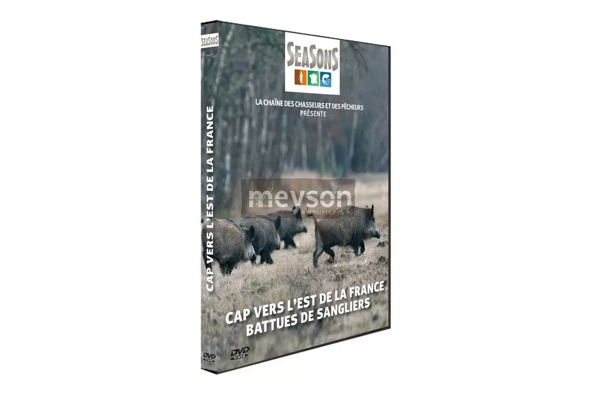 DVD Seasons - Cap vers l'est de la France : Battues de Sangliers 