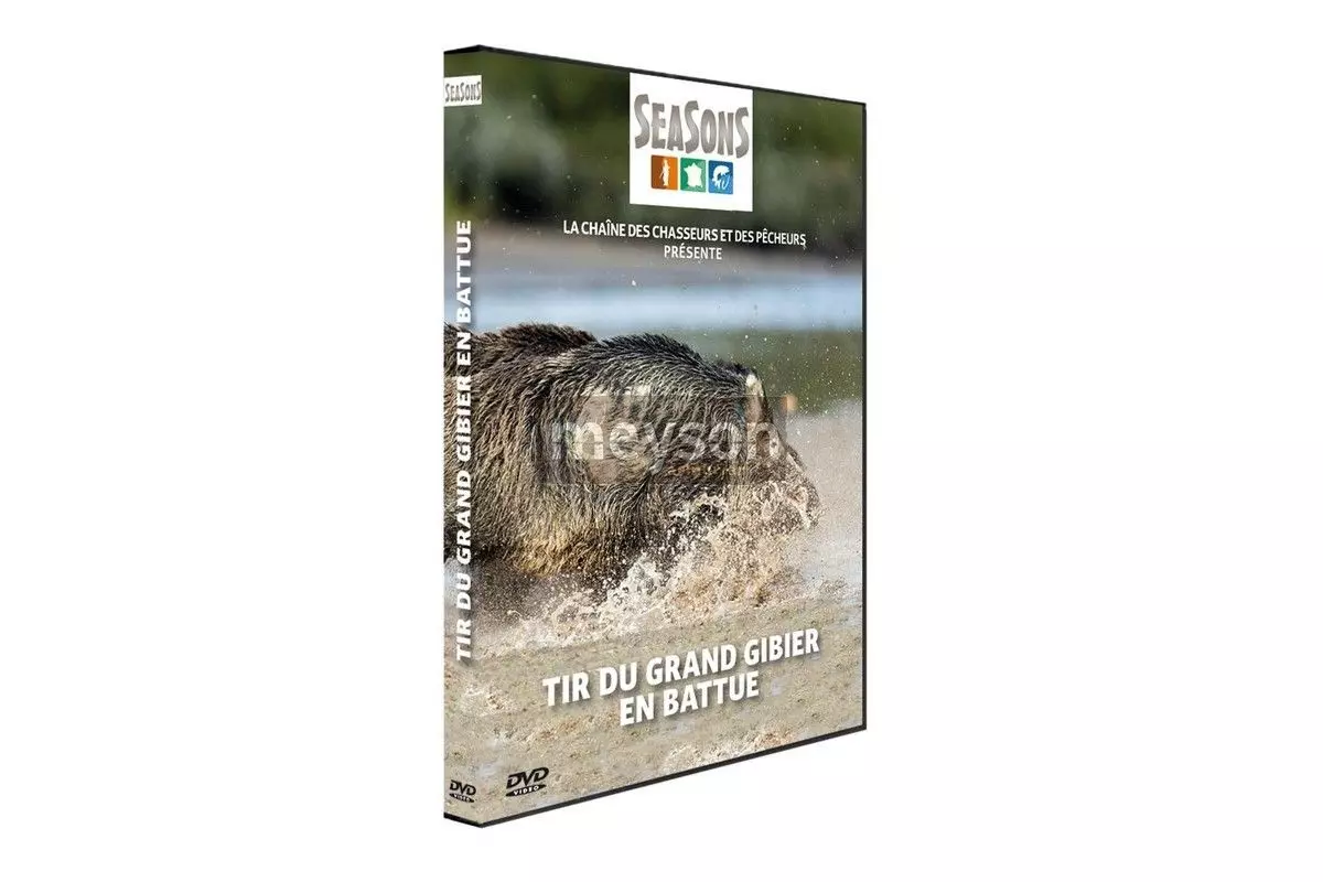 DVD Seasons - Tir au grand gibier en battue 