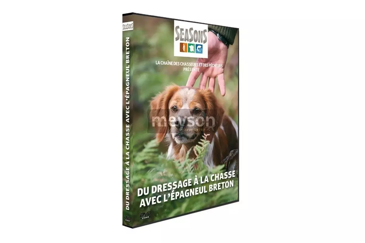 DVD Seasons - Du dressage à la chasse avec l'épagneul breton 