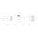 Lunette de tir Hawke VANTAGE 3-9X40AO duplex 