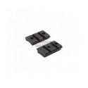 Paire d'embases Recknagel pour Express superposé Sabatti bande 11 mm 