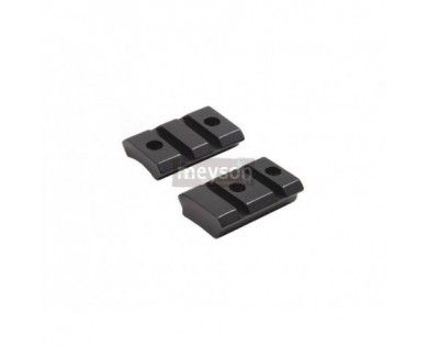 Paire d'embases Recknagel pour Express superposé Sabatti bande 11 mm 