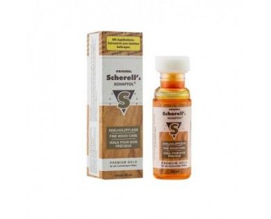 Huile SCHAFTOL pour bois teinte premium Gold 50 ml 
