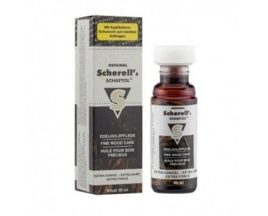 Huile pour bois SCHAFTOL Original Extra Foncé 50 ml 