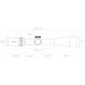 Lunette de tir Hawke VANTAGE 6-24x44 SF Half mil dot 