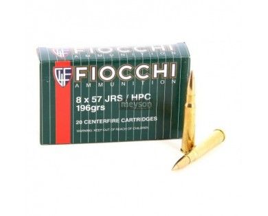 Munitions Fiocchi 8x57 JRS HPC 196 Grains 