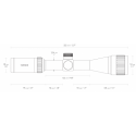 Lunette de tir Hawke VANTAGE 3-9X40 AO mil dot centre 