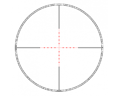 Lunette de tir Hawke VANTAGE 3-9X50 AO mil dot centre 