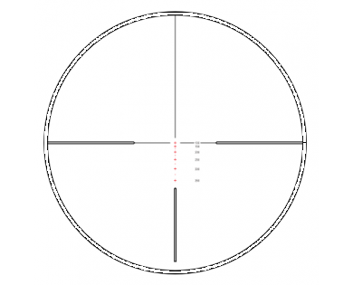Lunette de tir Hawke VANTAGE 4-12x40AO rimfire 22wmr 