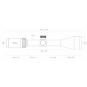 Lunette de tir Hawke VANTAGE 4-12x50 mil dot centre 