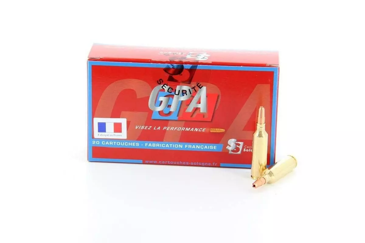 Munitions Sologne GPA calibre 270 WSM – 143 grains 
