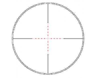 Lunette de tir Hawke VANTAGE 4-16x50AO mil dot centre 