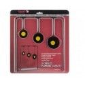 Cibles basculantes Gamo métalliques avec support plat 