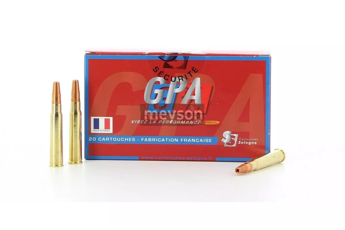 Munitions Sologne GPA Calibre 8x57 JRS 196gr 
