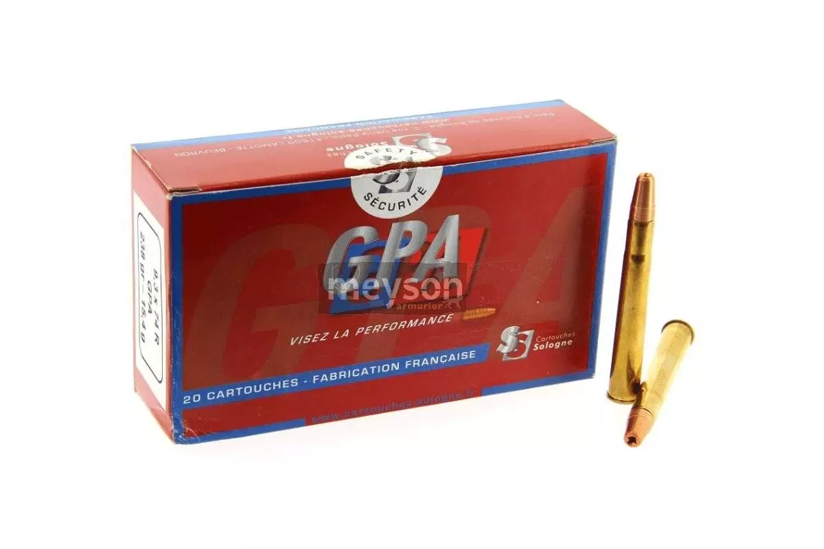 Munitions calibre 9.3x74R Sologne GPA 
