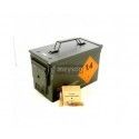 Caisse en métal de 640 munitions calibre 7,62x51 (308) 147Grs 